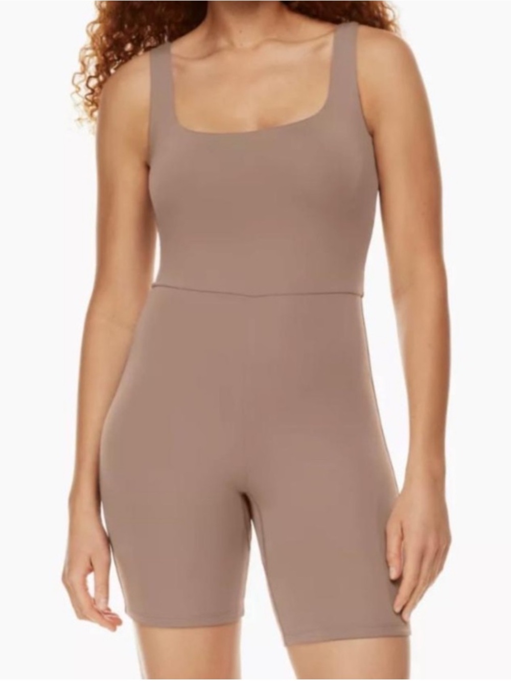 Aritzia Babaton Contour Squareneck Romper